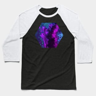 Colorful Galaxy Resin Baseball T-Shirt